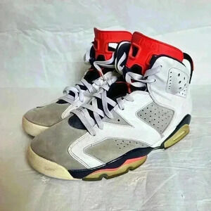 Nike Air Jordan 6 Tinker size 11.5 384664-104 OG VI Retro White
